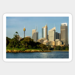 City Skyline of Sydney, NSW, Australia Sticker